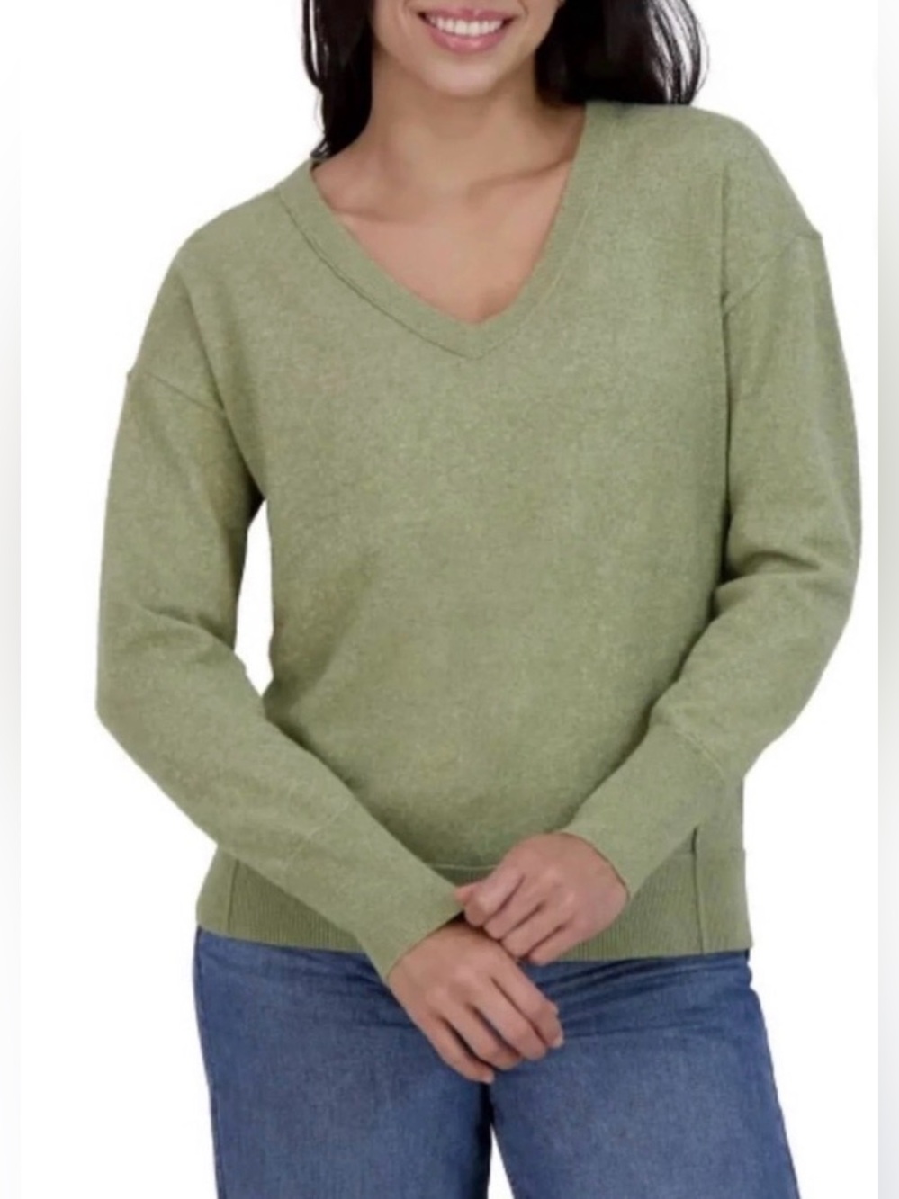 NWT Lucky Brand V-Neck Sweater-Size XS